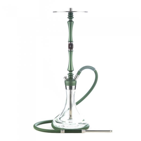 Кальян Hoob Mars Pro British Racing Green X Stainless Steel Prima Pro Дымчатый X Gold в Уфе