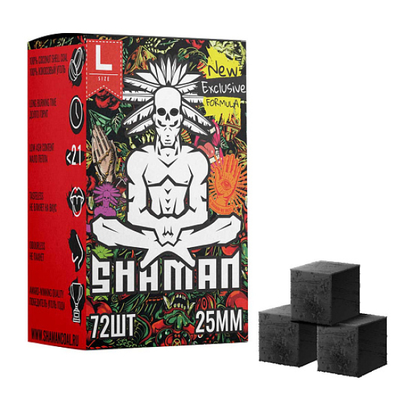 Кокосовый уголь Shaman 25мм в Уфе