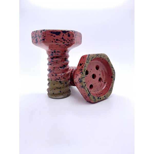 Чаша Thor Evil Screw Bowl Clay Красно Розовый в Уфе