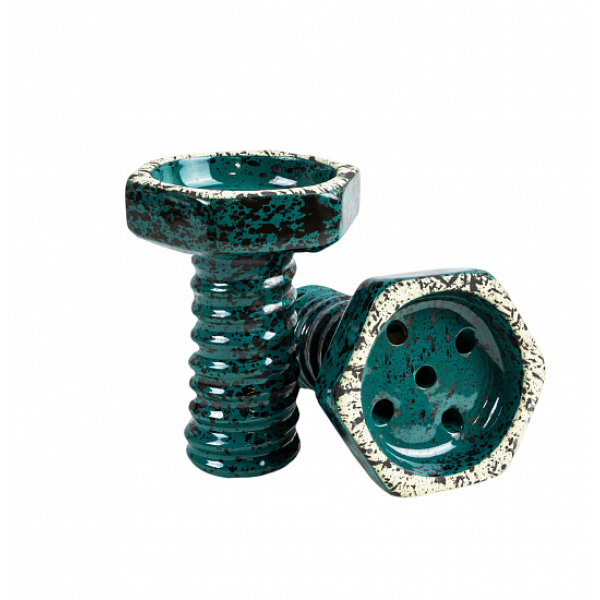 Чаша Thor Evil Screw Bowl Glaze Бирюза Сплошной в Уфе