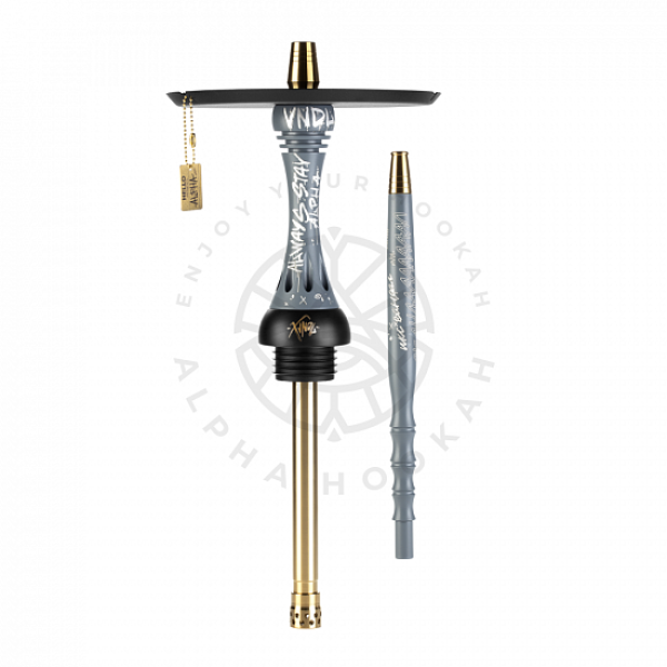 Кальян Alpha Hookah X VNDL Nardo Grey Серый (42 см) в Уфе