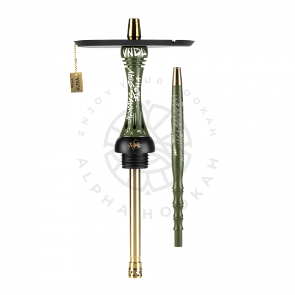 Кальян Alpha Hookah X VNDL Olive Зелёный (42 см) в Уфе