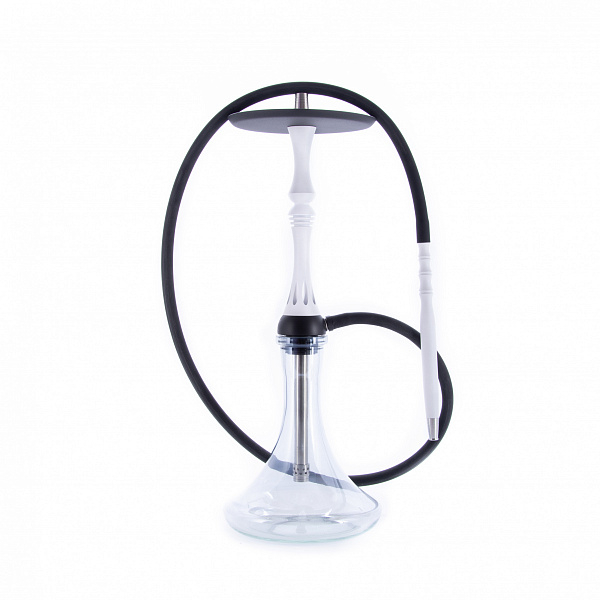 Кальян Alpha Hookah Kappa Snow White (Белый, 56 см) в Уфе