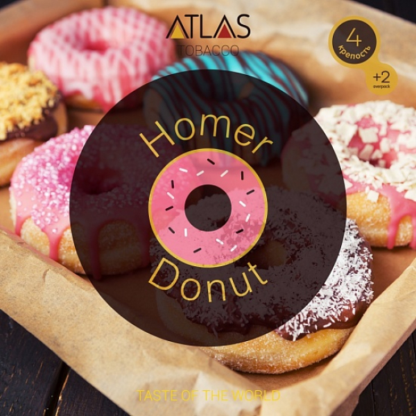 Табак Atlas Homer Donut 100гр в Уфе