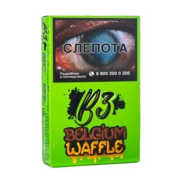 Табак B3 Belguim waffle (Бельгийские вафли) 50 гр в Уфе