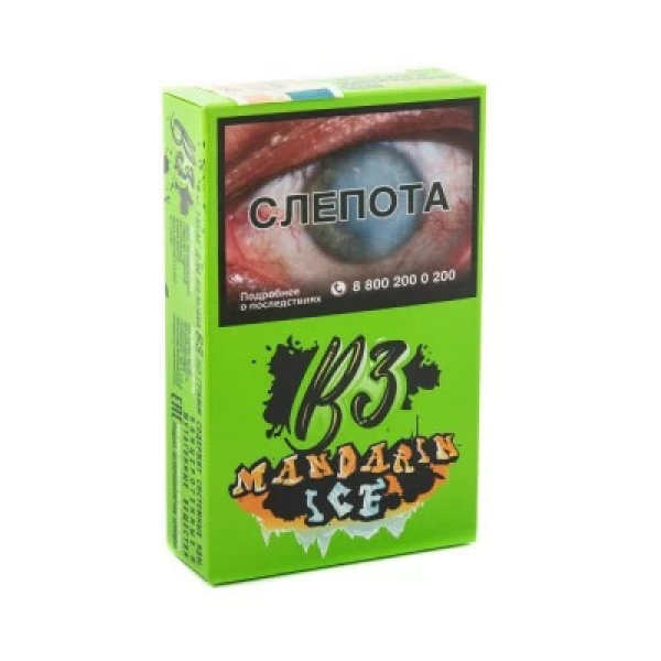 Табак B3 Mandarin Ice (Ледяной Мандарин) 50 гр в Уфе