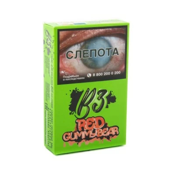 Табак B3 Red Gummy Bear (Красные Мишки Гамми) 50 гр в Уфе