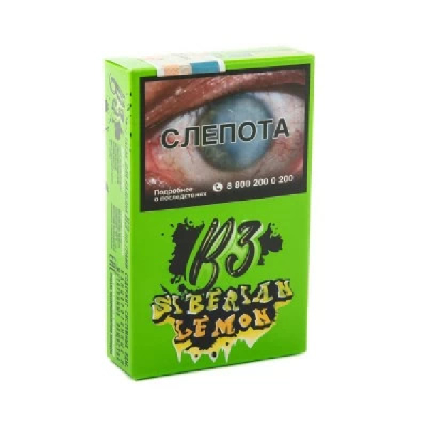 Табак B3 Siberian Lemon (Сибирский Лимон) 50 гр в Уфе