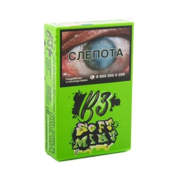 Табак B3 Soft Mint (Сладкая Мята) 50 гр в Уфе