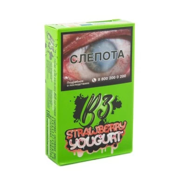 Табак B3 Strawberry Youghurt (Клубничный Йогурт) 50 гр в Уфе