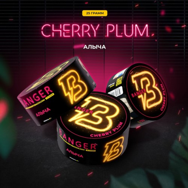 Табак Banger Cherry Plum (Алыча) 25 гр в Уфе