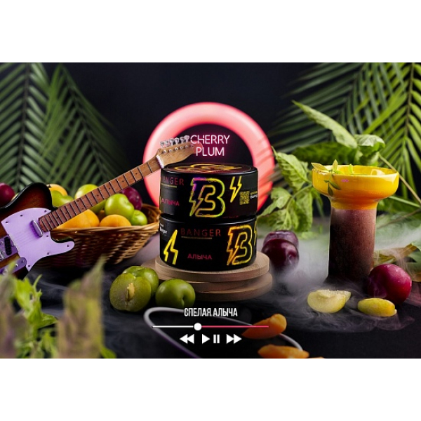 Табак Banger Cherry plum 100 грамм в Уфе