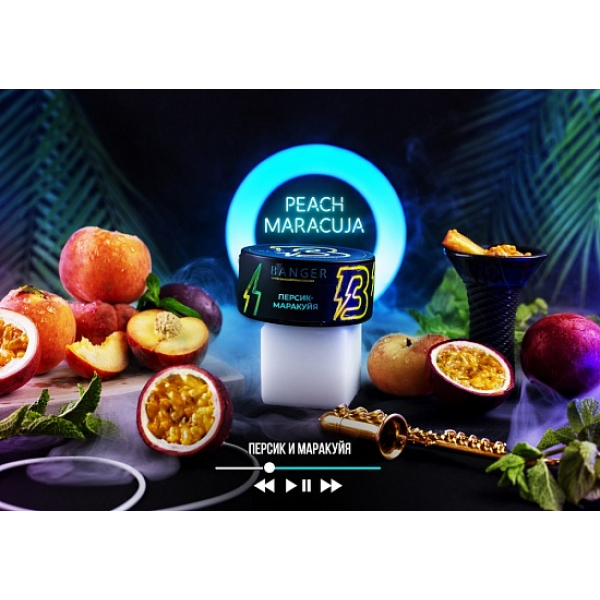 Табак Banger Peach Maracuja 100 грамм в Уфе