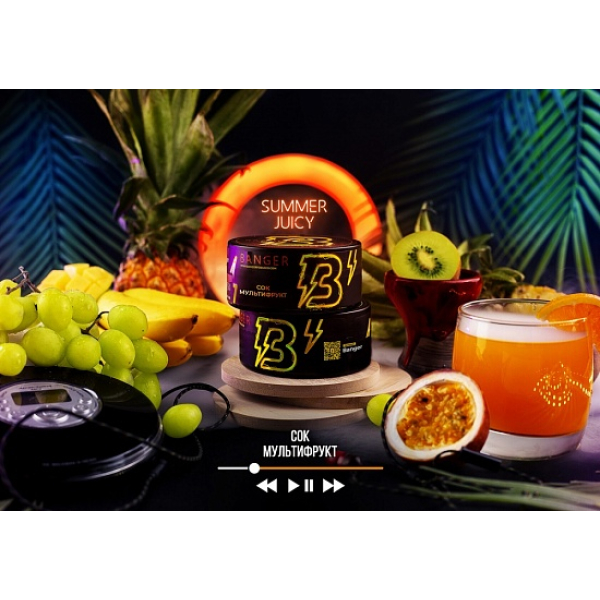 Табак Banger Summer Juicy 100 грамм в Уфе