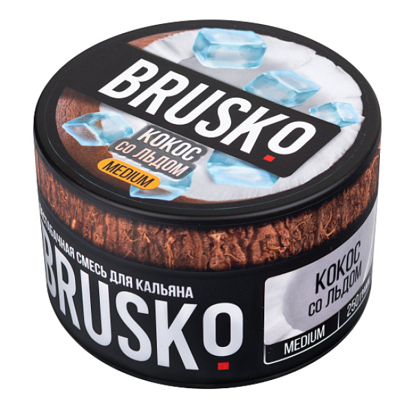 Смесь BRUSKO КОКОС СО ЛЬДОМ (MEDIUM) 250 гр в Уфе