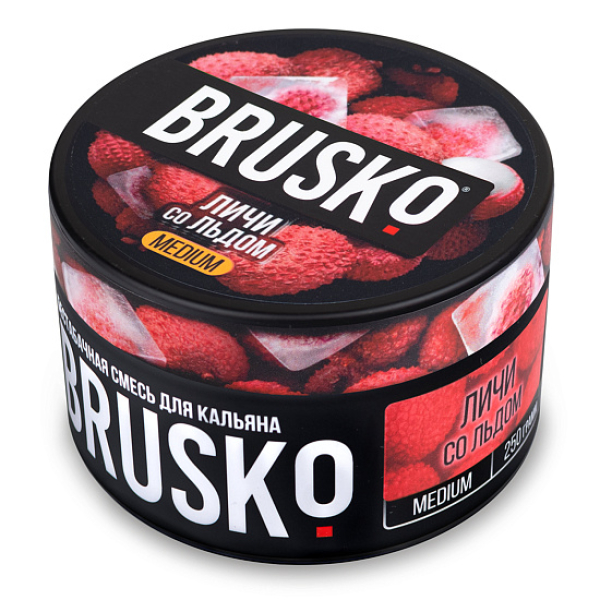 Смесь BRUSKO ЛИЧИ СО ЛЬДОМ (MEDIUM) 250 гр в Уфе