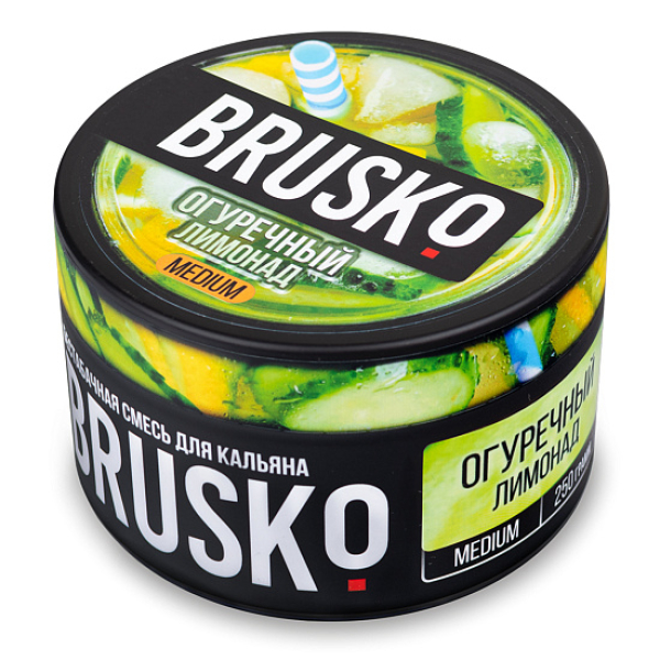 Смесь BRUSKO ОГУРЕЧНЫЙ ЛИМОНАД (MEDIUM) 250 гр в Уфе
