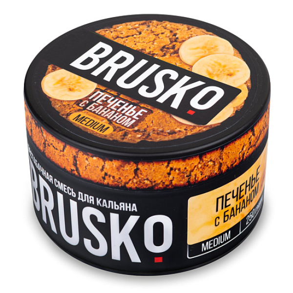 Смесь BRUSKO ПЕЧЕНЬЕ С БАНАНОМ (MEDIUM) 250 гр в Уфе