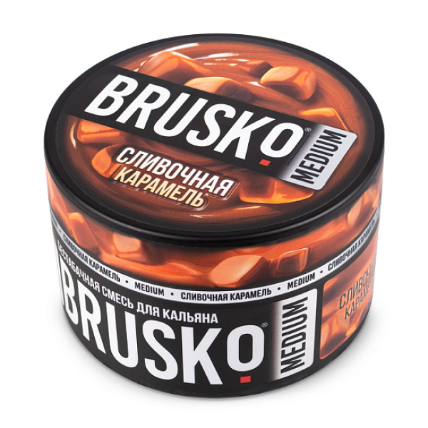 Смесь BRUSKO СЛИВОЧНАЯ КАРАМЕЛЬ (MEDIUM) 250 гр в Уфе