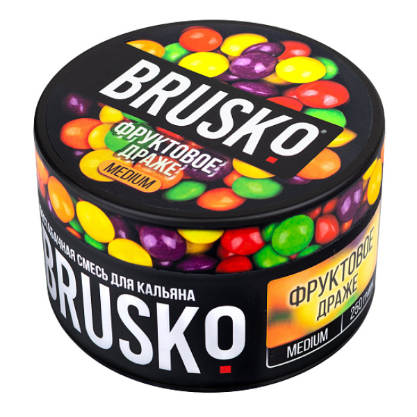 Смесь BRUSKO ФРУКТОВОЕ ДРАЖЕ (MEDIUM) 250 гр в Уфе