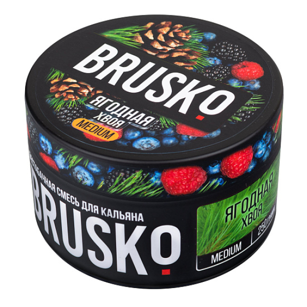 Смесь BRUSKO ЯГОДНАЯ ХВОЯ (MEDIUM) 250 гр в Уфе
