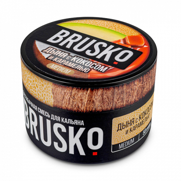 Смесь Brusko Medium Дыня кокос карамель 50 грамм в Уфе