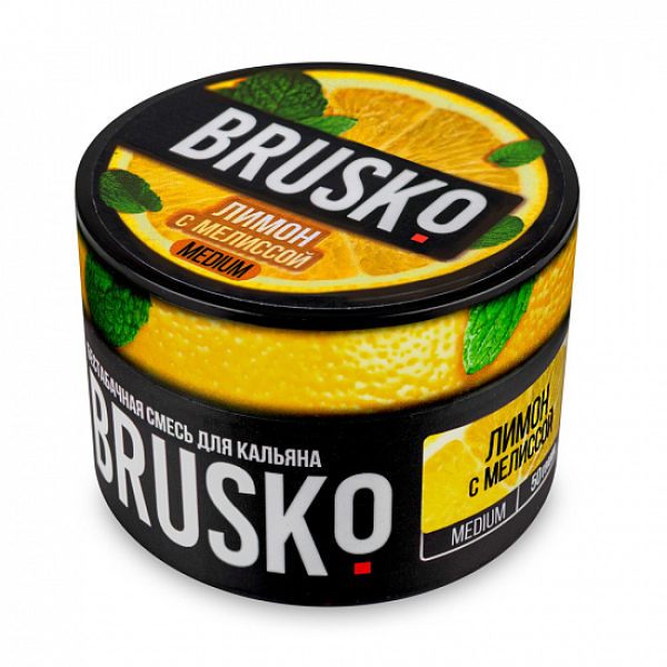 Смесь Brusko Medium Лимон мелисса 50 грамм в Уфе