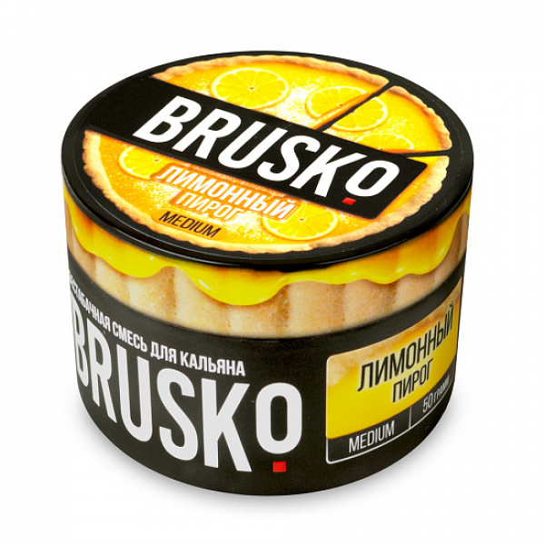 Смесь Brusko Medium Лимонный пирог 50 грамм в Уфе