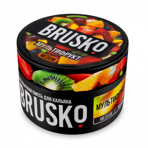 Смесь Brusko Medium Мультифрукт 50 грамм в Уфе