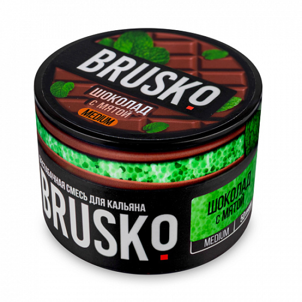 Смесь Brusko Medium Шоколад с мятой 50 грамм в Уфе