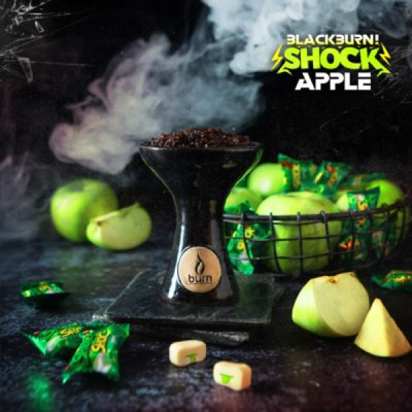 Табак Blackburn Apple Shock 100 грамм в Уфе
