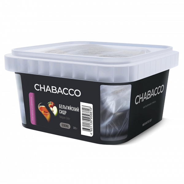 Смесь Chabacco Strong Belgian Cider (Бельгийский Сидр) 200 гр в Уфе
