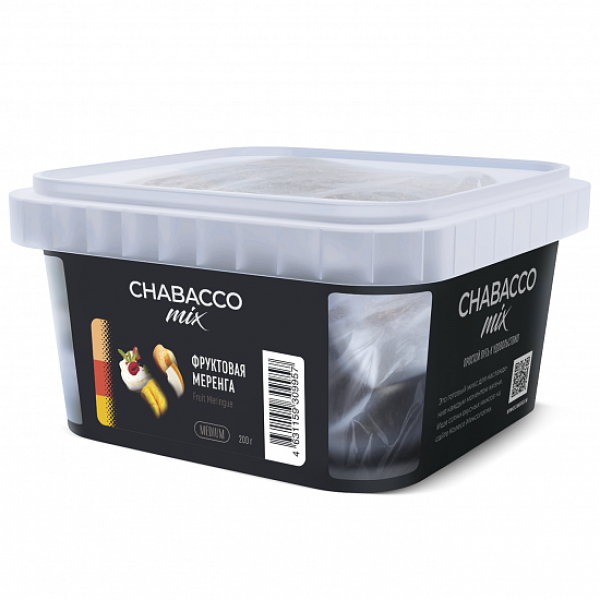 Смесь Chabacco mix Fruit Meringue (Фруктовая Меренга) 200 гр в Уфе