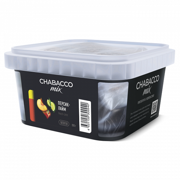 Смесь Chabacco mix Peach Lime (Персик Лайм) 200 гр в Уфе