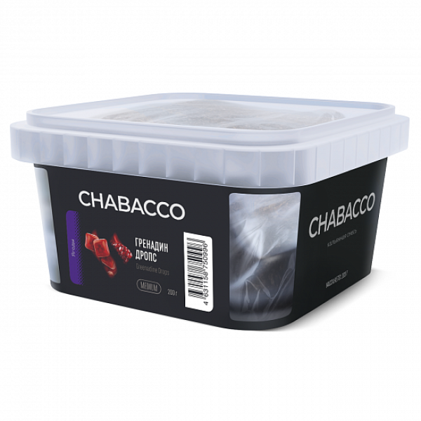 Смесь Chabacco Medium Grenadine Drops (Гренадин Дропс) 200 гр в Уфе
