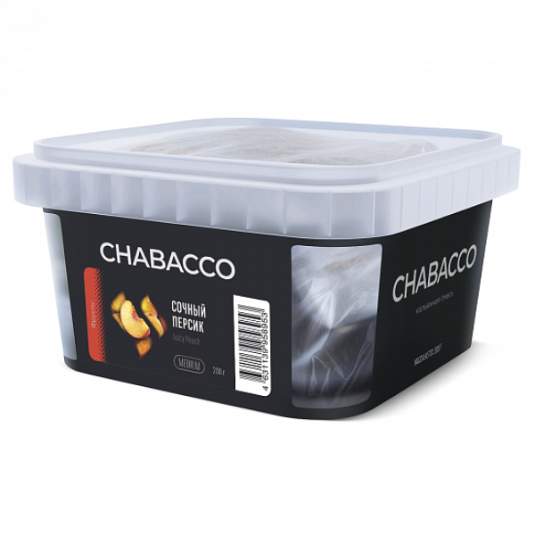 Смесь Chabacco Medium Juicy Peach (Сочный Персик) 200 гр в Уфе