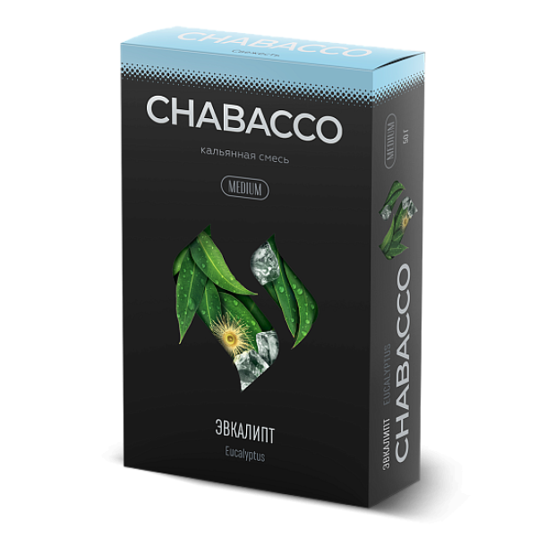 Смесь Chabacco Medium EUCALUPTUS (ЭВКАЛИПТ) 50 гр в Уфе