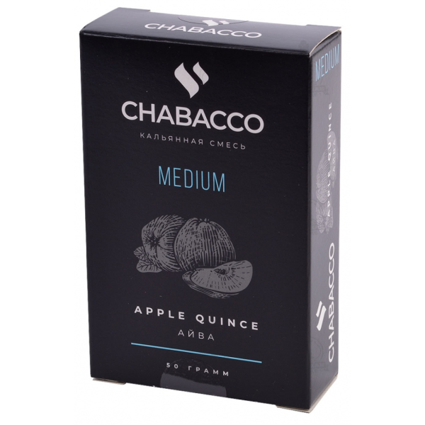 Смесь Chabacco Medium APPLE QUINCE (АЙВА) 50 гр в Уфе