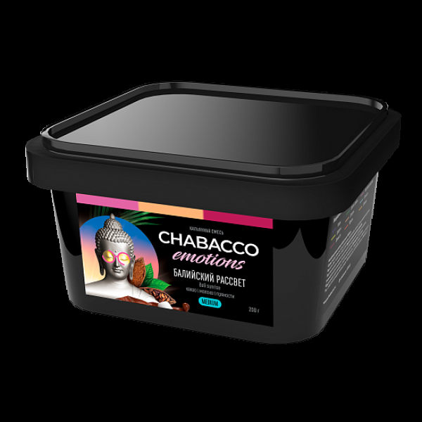 Смесь Chabacco Medium Emotions Bali sunrise (Балийский рассвет) 200 гр в Уфе