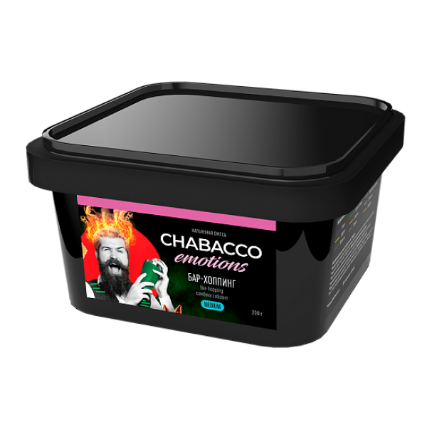 Смесь Chabacco Medium Emotions Bar hopping (Бар хоппинг) 200 гр в Уфе