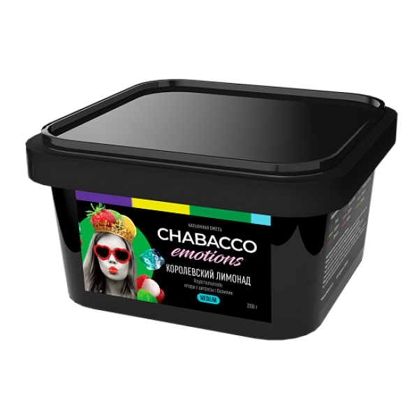 Смесь Chabacco Medium Emotions Royal lemonade (Королевский лимонад) 200 гр в Уфе