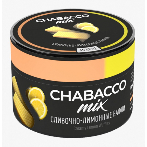 Смесь Chabacco Mix Creamy Lemon Waffles 50 грамм в Уфе