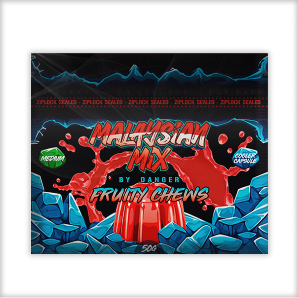 Смесь Malaysian Mix Medium Fruitychews (Фруктовое Желе) 50 грамм в Уфе