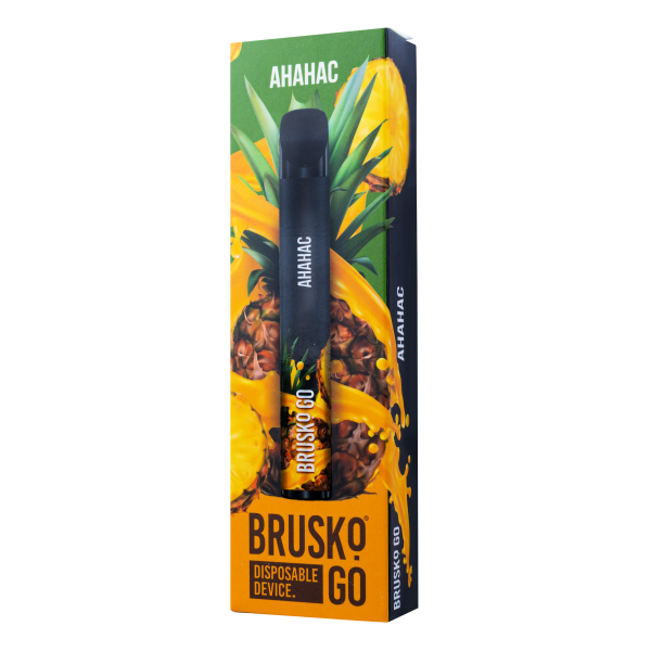Одноразовая электронная сигарета Brusko Go Ананас 800 затяжек в Уфе