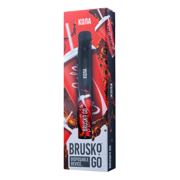 Одноразовая электронная сигарета Brusko Go Кола 800 затяжек в Уфе