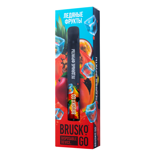 Одноразовая электронная сигарета Brusko Go Ледяные Фрукты 800 затяжек в Уфе