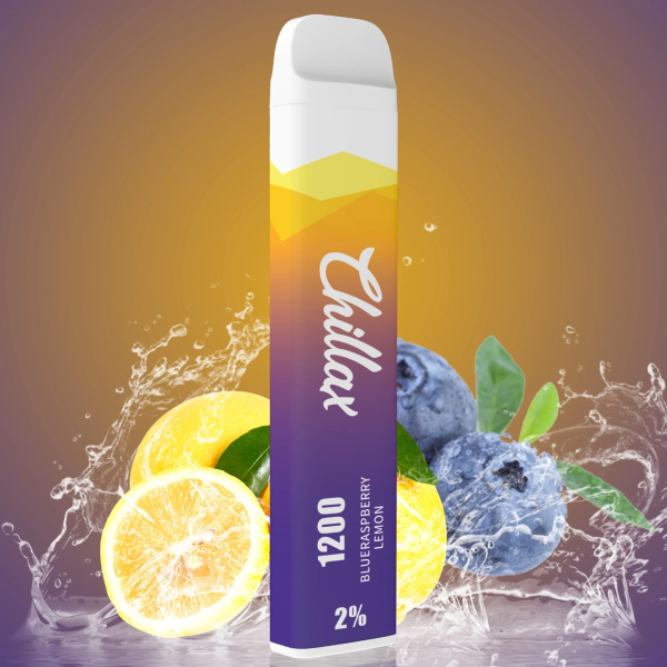 Chillax Blueraspberry Melon (Голубая малина Лимон), 1200 тяг в Уфе