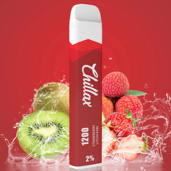 Chillax Strawberry Lychee Kiwi, 1200 тяг в Уфе