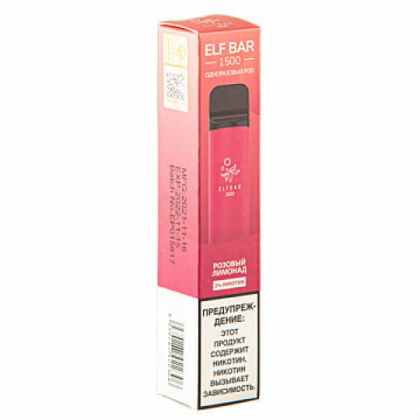 ELFBAR PINK LEMONADE, 1500 тяг в Уфе