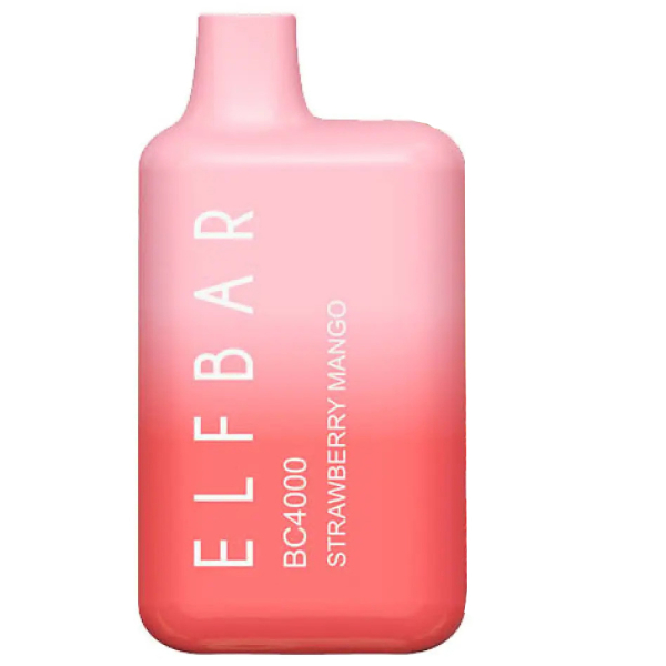 Elf Bar BC4000 Strawberry Mango (Клубника и манго), 4000 тяг в Уфе